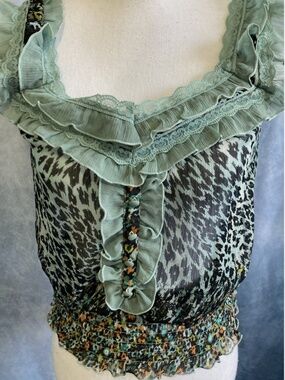 American Rag animal print top